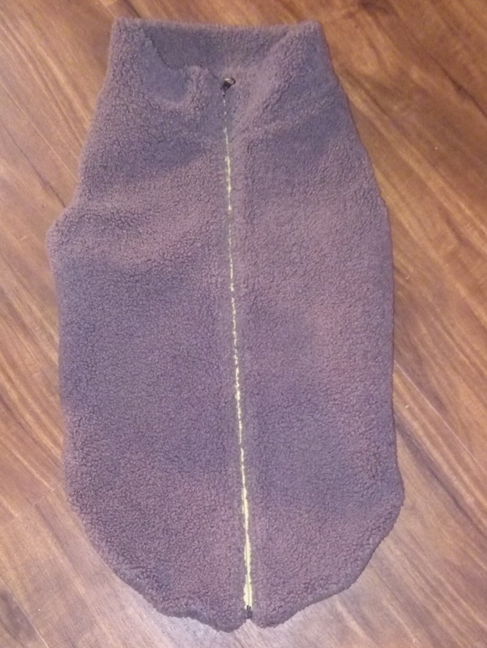 Cozy Brown Sherpa Dog Vest - Unbranded
